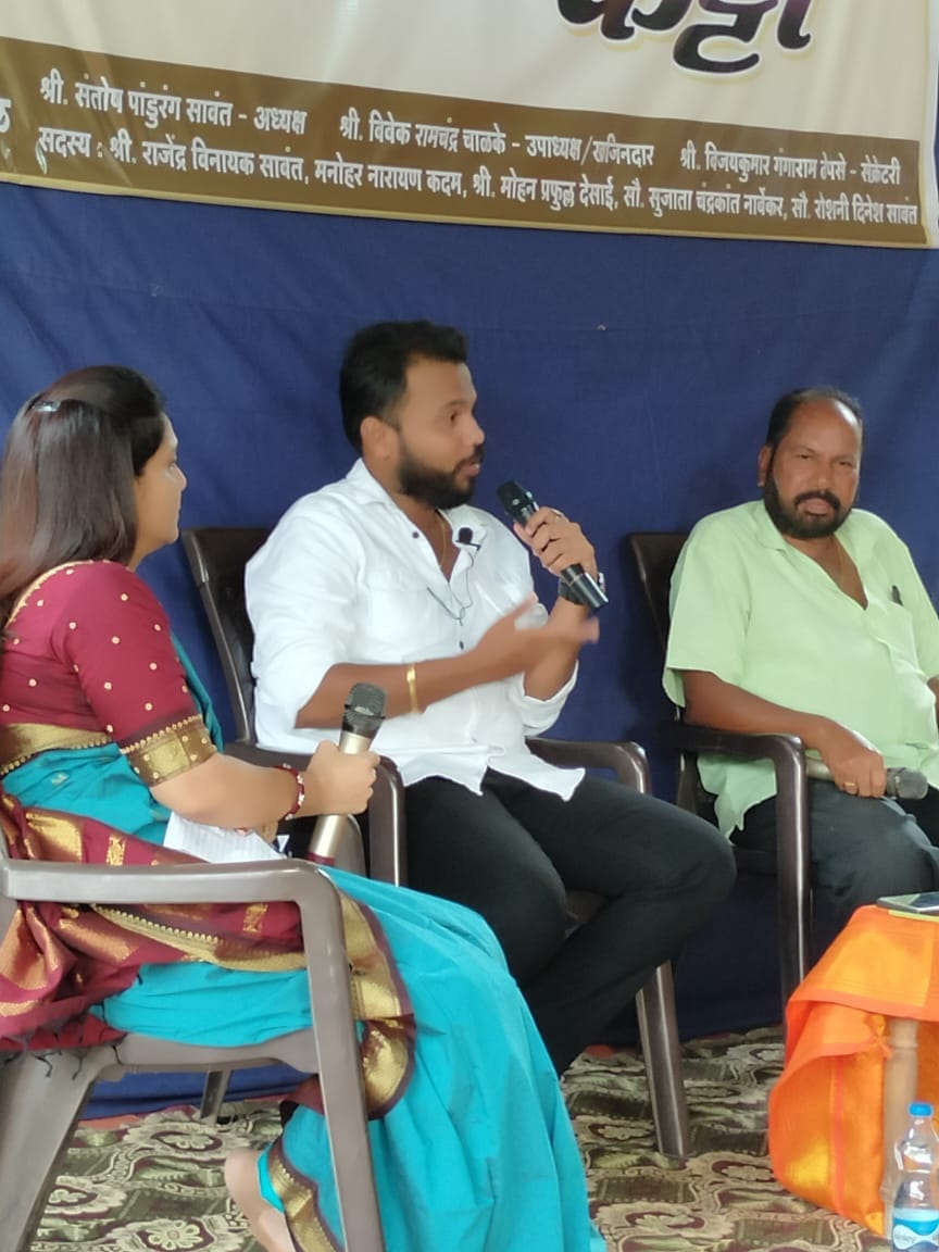Farmer training session led by Mithilesh Desai